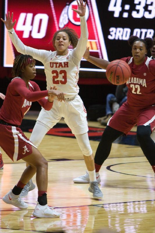 2018-11-13 20:08:24 ** Alabama, Basketball, Daneesha Provo, Utah Utes, Women's Basketball ** 