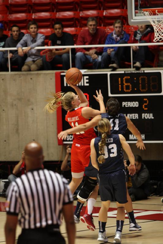2012-12-08 15:05:08 ** Basketball, BYU, Damenbasketball, Taryn Wicijowski, Utah Utes ** 