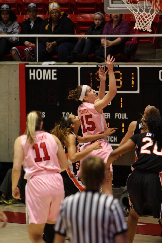 2013-02-10 13:09:57 ** Basketball, Damenbasketball, Michelle Plouffe, Oregon State, Taryn Wicijowski, Utah Utes ** 