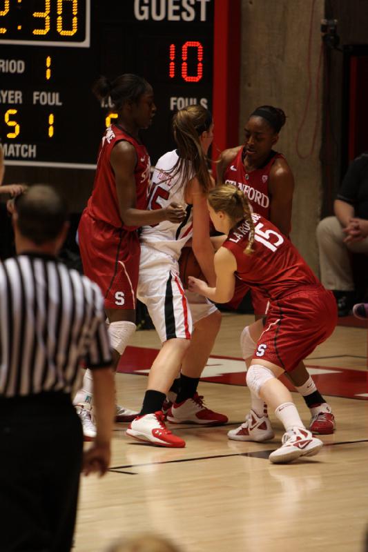 2012-01-12 19:10:05 ** Basketball, Damenbasketball, Michelle Plouffe, Stanford, Utah Utes ** 