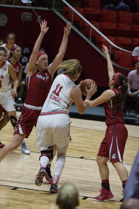 2015-02-15 13:10:09 ** Basketball, Nakia Arquette, Taryn Wicijowski, Utah Utes, Washington State, Women's Basketball ** 