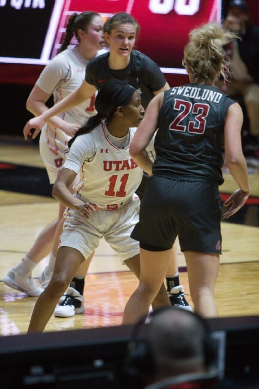 2019-02-24 13:34:44 ** Andrea Torres, Basketball, Damenbasketball, Erika Bean, Utah Utes, Washington State ** 
