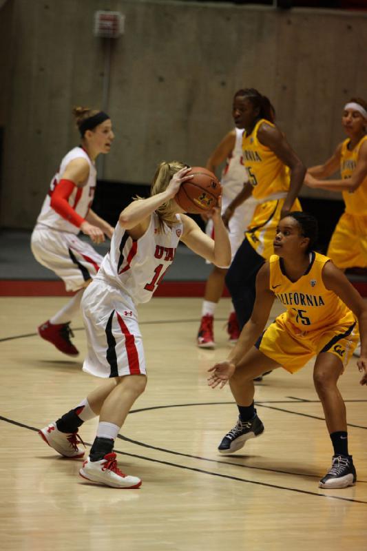 2013-01-04 18:21:20 ** Basketball, Cal, Iwalani Rodrigues, Michelle Plouffe, Paige Crozon, Utah Utes, Women's Basketball ** 