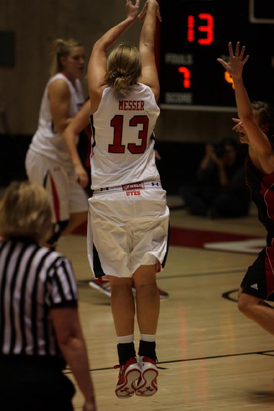 2011-11-13 16:19:09 ** Basketball, Damenbasketball, Rachel Messer, Southern Utah, Taryn Wicijowski, Utah Utes ** 