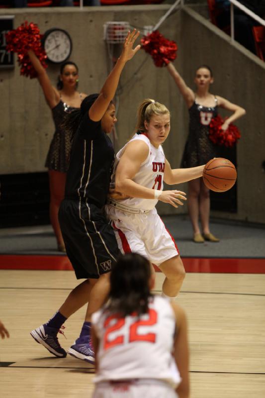2013-02-22 18:54:30 ** Basketball, Damenbasketball, Danielle Rodriguez, Taryn Wicijowski, Utah Utes, Washington ** 