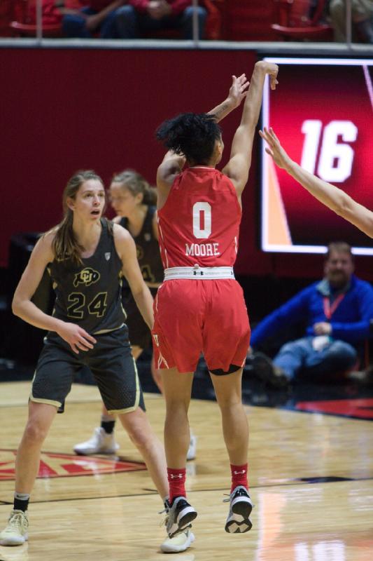 2018-02-01 19:22:11 ** Basketball, Colorado, Damenbasketball, Kiana Moore, Utah Utes ** 