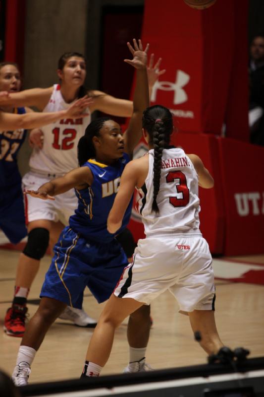 2013-12-30 19:03:20 ** Basketball, Emily Potter, Malia Nawahine, UC Santa Barbara, Utah Utes, Women's Basketball ** 