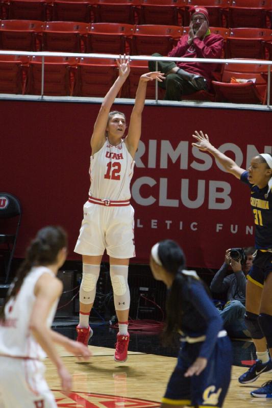 2017-01-15 12:09:02 ** Basketball, Cal, Damenbasketball, Emily Potter, Malia Nawahine, Utah Utes ** 