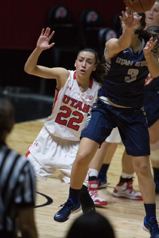 2014-12-03 18:00:16 ** Basketball, Damenbasketball, Danielle Rodriguez, Utah State, Utah Utes ** 