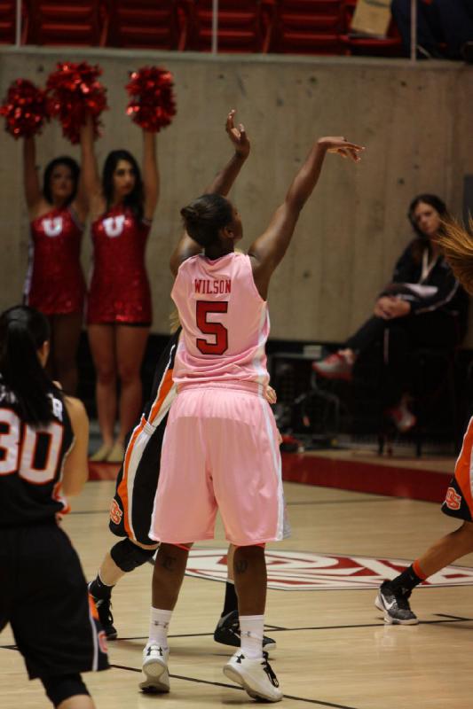 2013-02-10 13:43:55 ** Basketball, Cheyenne Wilson, Damenbasketball, Oregon State, Utah Utes ** 
