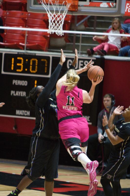 2015-02-13 19:12:30 ** Basketball, Taryn Wicijowski, Utah Utes, Washington, Women's Basketball ** 