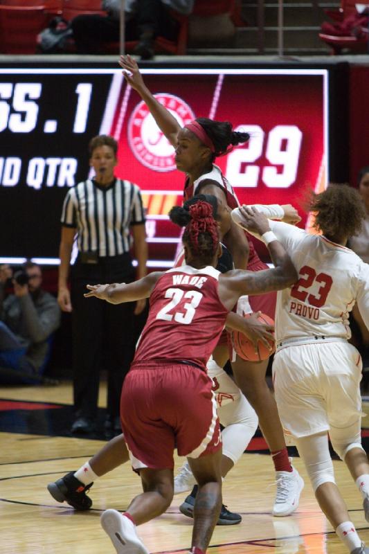 2018-11-13 19:39:14 ** Alabama, Basketball, Daneesha Provo, Dre'Una Edwards, Utah Utes, Women's Basketball ** 