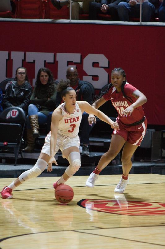 2018-11-13 19:07:46 ** Alabama, Basketball, Damenbasketball, Niyah Becker, Utah Utes ** 