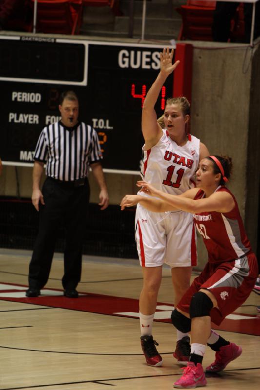 2013-02-24 15:27:53 ** Basketball, Taryn Wicijowski, Utah Utes, Washington State, Women's Basketball ** 