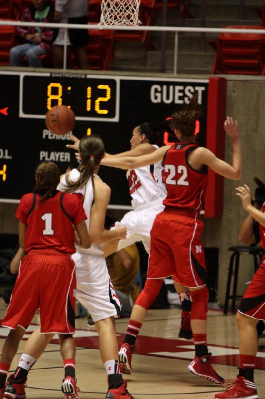 2013-11-15 17:55:27 ** Basketball, Danielle Rodriguez, Emily Potter, Nebraska, Utah Utes, Women's Basketball ** 