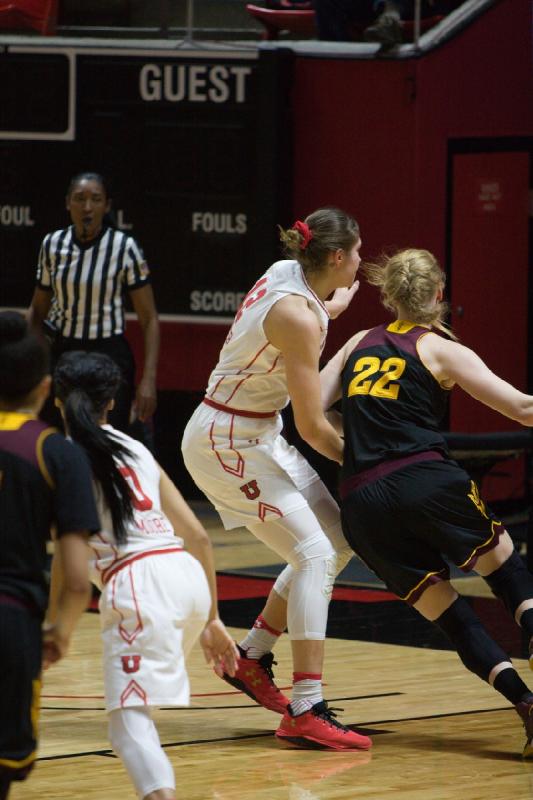 2017-01-06 20:14:25 ** Arizona State, Basketball, Damenbasketball, Emily Potter, Kiana Moore, Utah Utes ** 