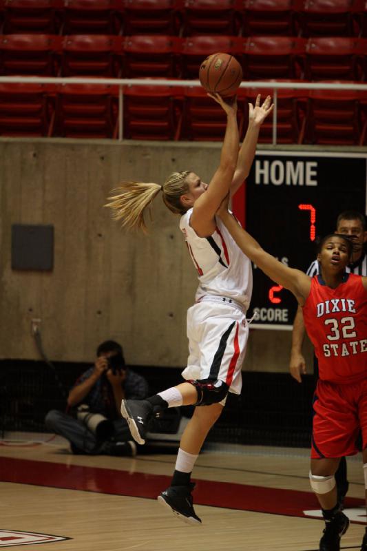 2011-11-05 17:10:55 ** Basketball, Dixie State, Taryn Wicijowski, Utah Utes, Women's Basketball ** 