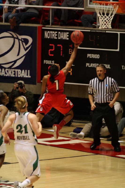 2011-03-19 17:02:30 ** Basketball, Janita Badon, Notre Dame, Utah Utes, Women's Basketball ** 