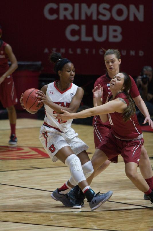 2016-01-02 17:07:53 ** Basketball, Tanaeya Boclair, Utah Utes, Washington State, Women's Basketball ** 