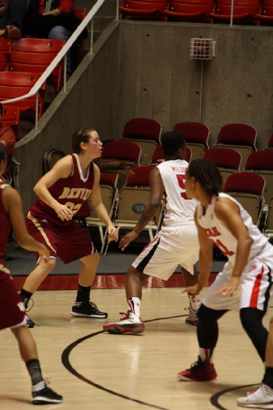 2013-11-08 21:51:23 ** Basketball, Cheyenne Wilson, Ciera Dunbar, University of Denver, Utah Utes, Women's Basketball ** 