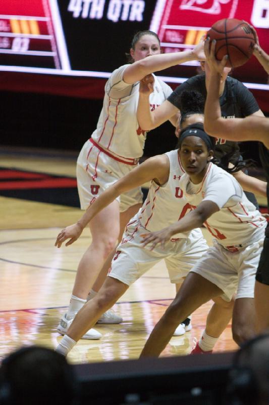 2019-02-24 13:34:44 ** Andrea Torres, Basketball, Damenbasketball, Erika Bean, Kiana Moore, Utah Utes, Washington State ** 