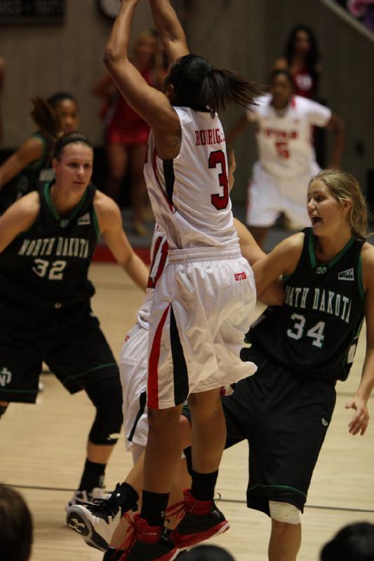 2012-12-29 16:44:25 ** Basketball, Iwalani Rodrigues, North Dakota, Utah Utes, Women's Basketball ** 