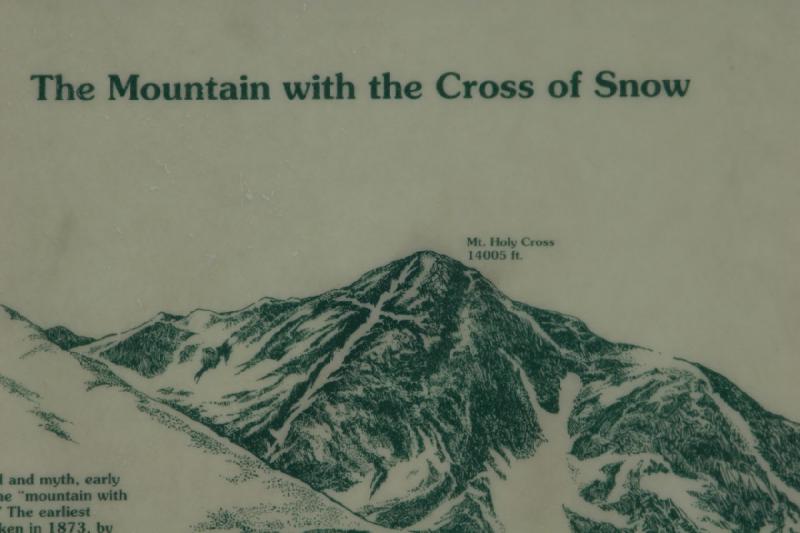 2006-07-23 15:50:46 ** Vail ** 'Mt. Holy Cross'. Height 4269 meters.