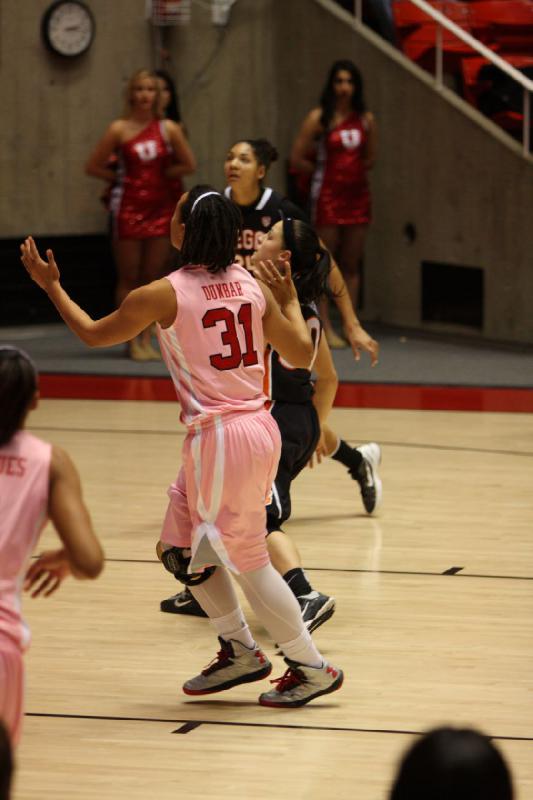2013-02-10 14:14:49 ** Basketball, Ciera Dunbar, Damenbasketball, Oregon State, Utah Utes ** 