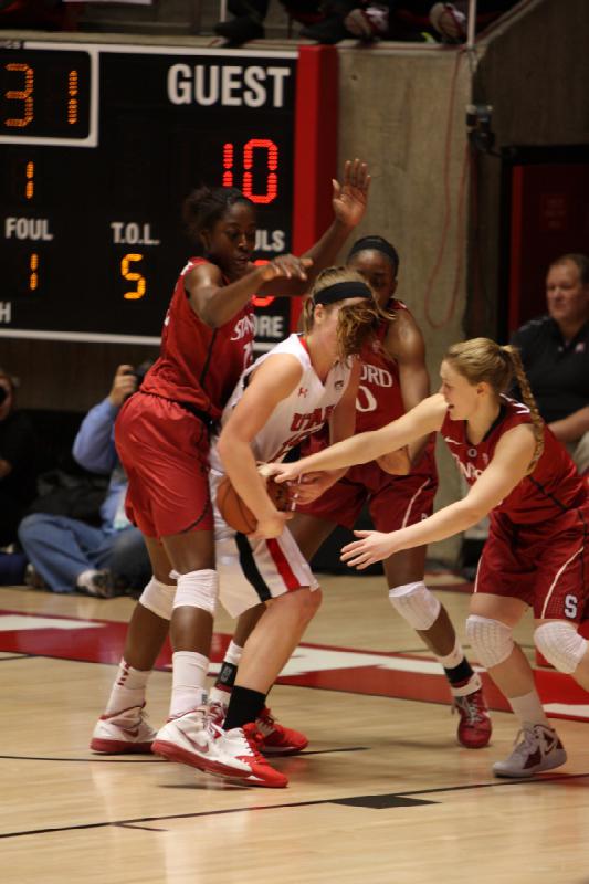 2012-01-12 19:10:04 ** Basketball, Michelle Plouffe, Stanford, Utah Utes, Women's Basketball ** 