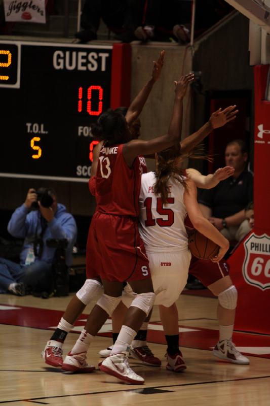 2012-01-12 19:10:04 ** Basketball, Damenbasketball, Michelle Plouffe, Stanford, Utah Utes ** 