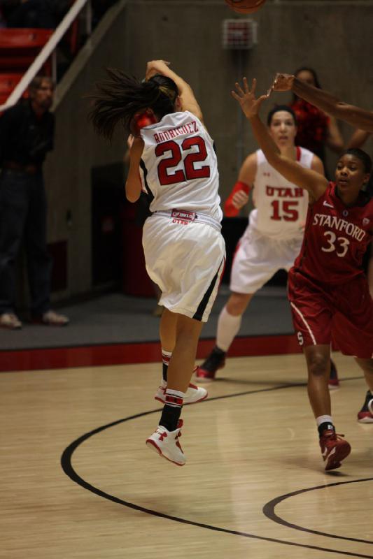 2013-01-06 14:25:39 ** Basketball, Danielle Rodriguez, Michelle Plouffe, Stanford, Utah Utes, Women's Basketball ** 