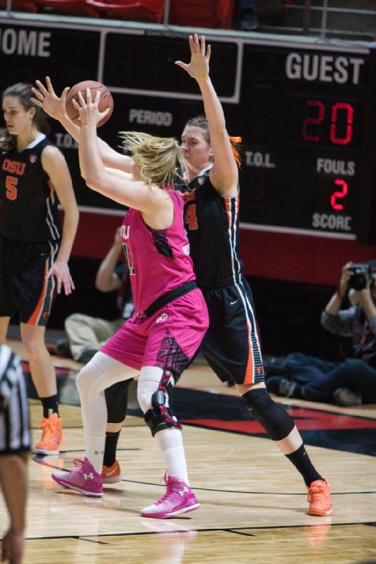 2015-02-22 12:33:43 ** Basketball, Oregon State, Taryn Wicijowski, Utah Utes, Women's Basketball ** 