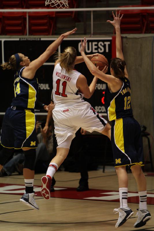 2012-11-16 16:40:58 ** Basketball, Damenbasketball, Michigan, Taryn Wicijowski, Utah Utes ** 