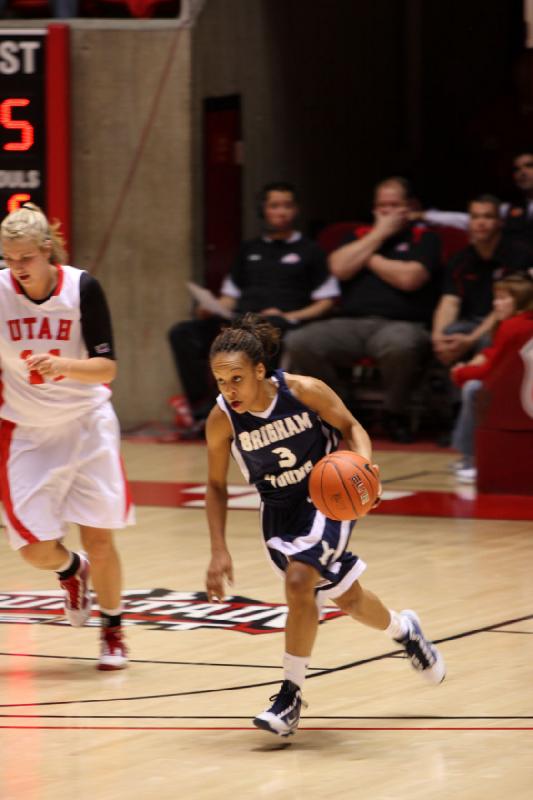 2010-01-30 15:31:31 ** Basketball, BYU, Damenbasketball, Taryn Wicijowski, Utah Utes ** 