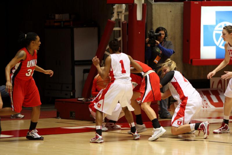 2010-01-16 16:07:38 ** Basketball, Janita Badon, Taryn Wicijowski, UNLV, Utah Utes, Women's Basketball ** 