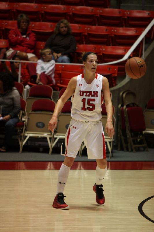 2013-11-01 17:37:08 ** Basketball, Damenbasketball, Michelle Plouffe, University of Mary, Utah Utes ** 