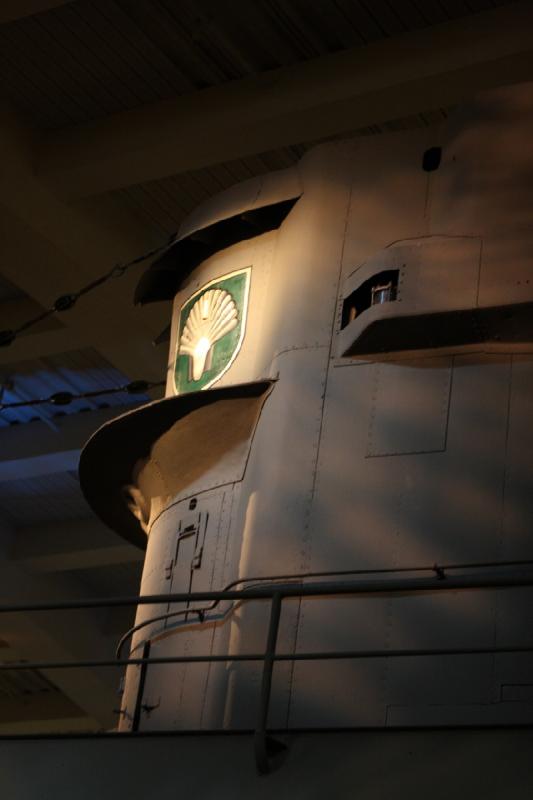 2014-03-11 09:43:28 ** Chicago, Illinois, Museum of Science and Industry, Submarines, Type IX, U 505 ** Conning tower with emblem. 2014-03-11 09:43:28 ** Chicago, Illinois, Museum of Science and Industry, Submarines, Type IX, U 505 ** Conning tower with emblem.