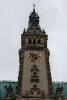 The tower of the Hamburg city hall.