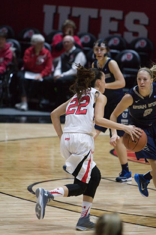 2014-12-03 18:16:13 ** Basketball, Damenbasketball, Danielle Rodriguez, Utah State, Utah Utes ** 