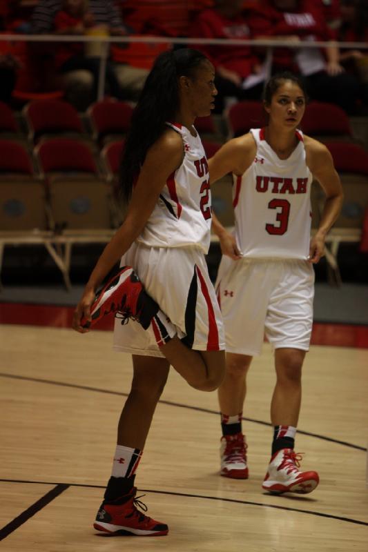 2013-11-01 17:26:51 ** Ariel Reynolds, Basketball, Malia Nawahine, University of Mary, Utah Utes, Women's Basketball ** 