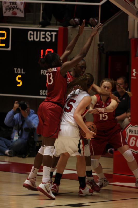 2012-01-12 19:10:04 ** Basketball, Michelle Plouffe, Stanford, Utah Utes, Women's Basketball ** 