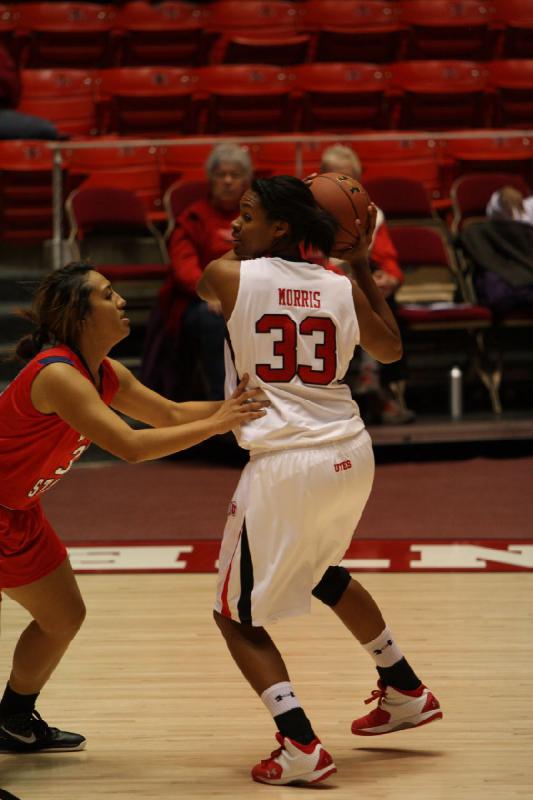 2011-11-05 18:09:16 ** Basketball, Dixie State, Rachel Morris, Utah Utes, Women's Basketball ** 