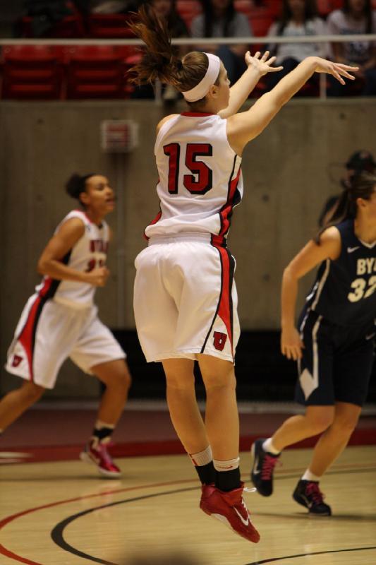 2011-02-12 16:25:00 ** Basketball, BYU, Ciera Dunbar, Michelle Plouffe, Utah Utes, Women's Basketball ** 