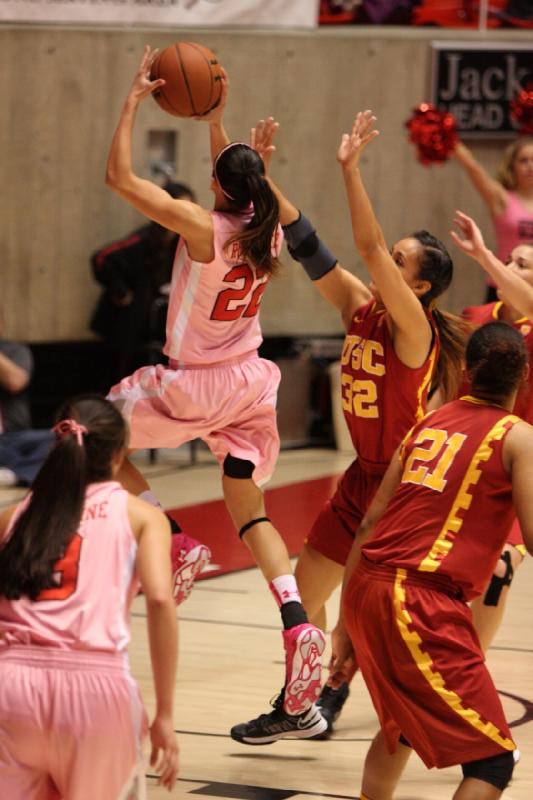 2014-02-27 20:16:39 ** Basketball, Danielle Rodriguez, Malia Nawahine, USC, Utah Utes, Women's Basketball ** 
