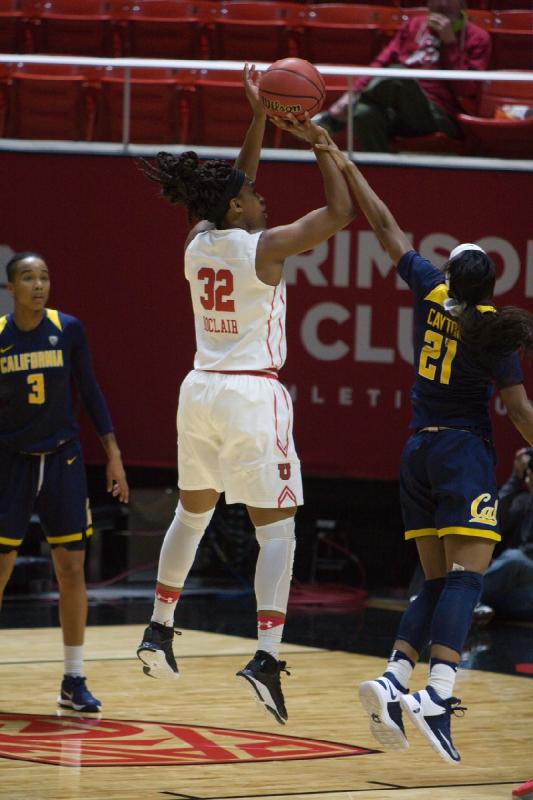 2017-01-15 12:42:10 ** Basketball, Cal, Tanaeya Boclair, Utah Utes, Women's Basketball ** 