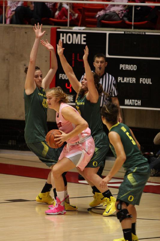 2013-02-08 19:16:54 ** Basketball, Oregon, Taryn Wicijowski, Utah Utes, Women's Basketball ** 