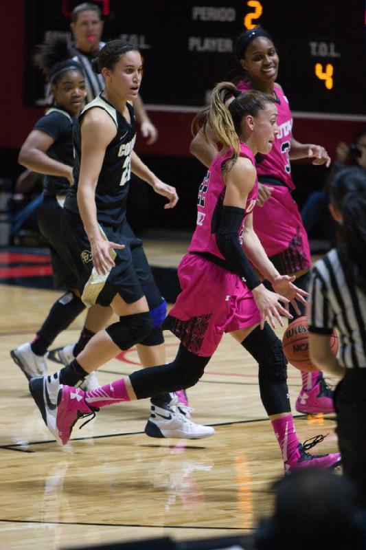 2016-02-04 18:37:04 ** Basketball, Colorado, Danielle Rodriguez, Tanaeya Boclair, Utah Utes, Women's Basketball ** 