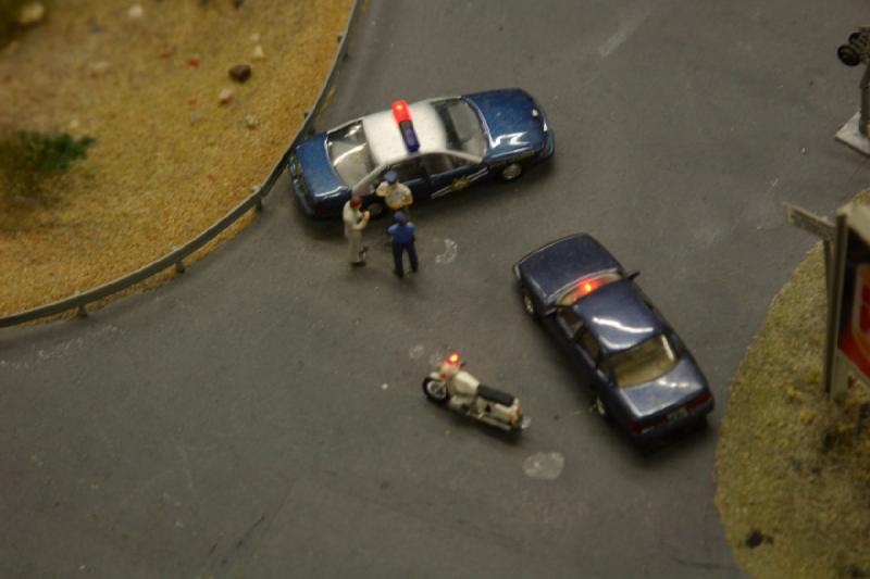 2006-11-25 09:32:16 ** Germany, Hamburg, Miniature Wonderland ** Police in Las Vegas.