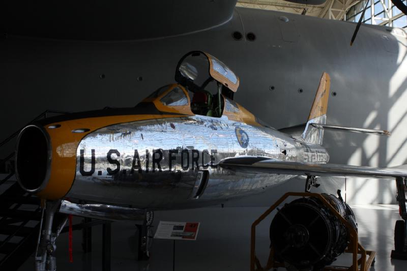 2011-03-26 15:23:37 ** Evergreen Aviation & Space Museum ** F-84F Thunderstreak.