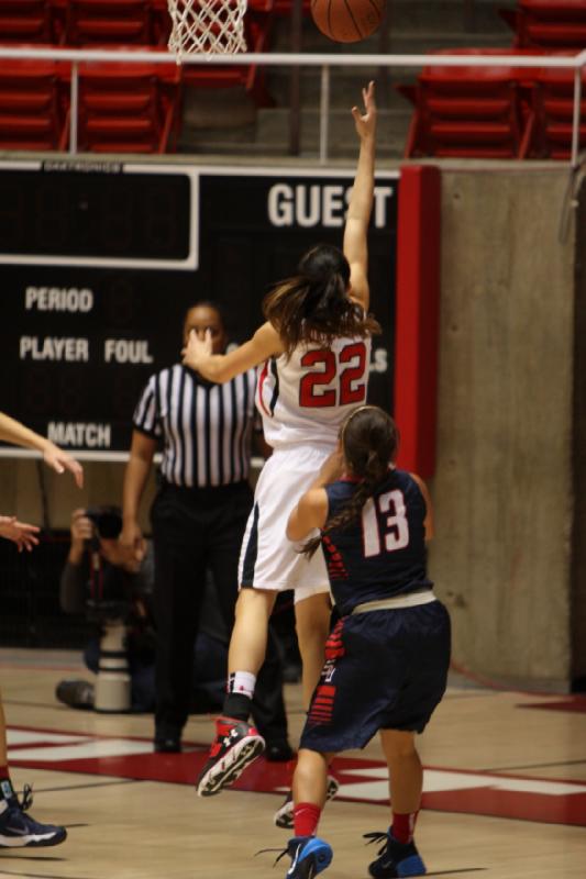 2013-12-21 15:01:07 ** Basketball, Damenbasketball, Danielle Rodriguez, Samford, Utah Utes ** 